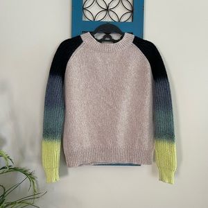 SHAE Multicolored Sleeve Sweater | Size Medium | Like New ✨